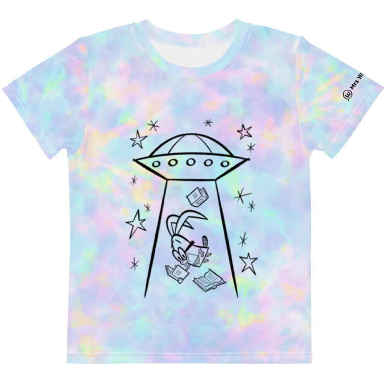 Alien bunny shirt design