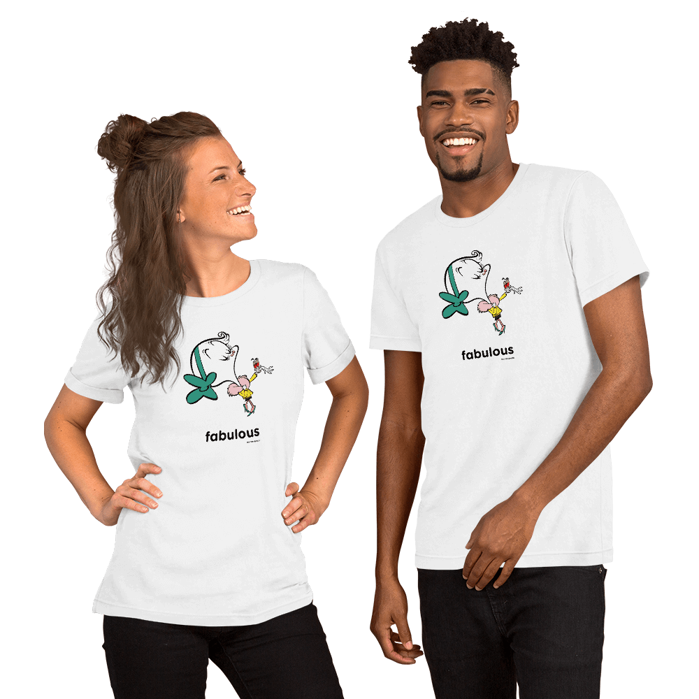 Fabulous Adult T-shirt with Cartoon Design