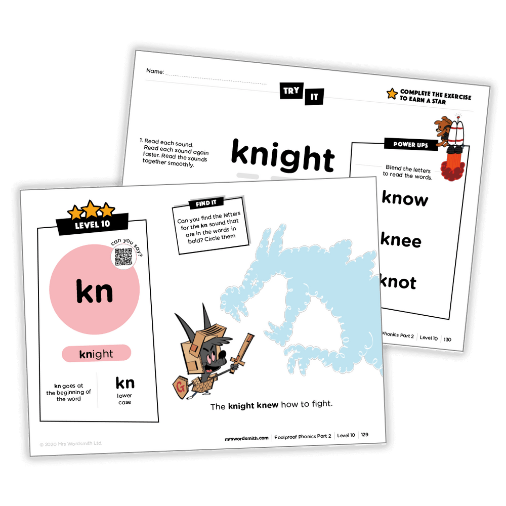 Knight word exercise