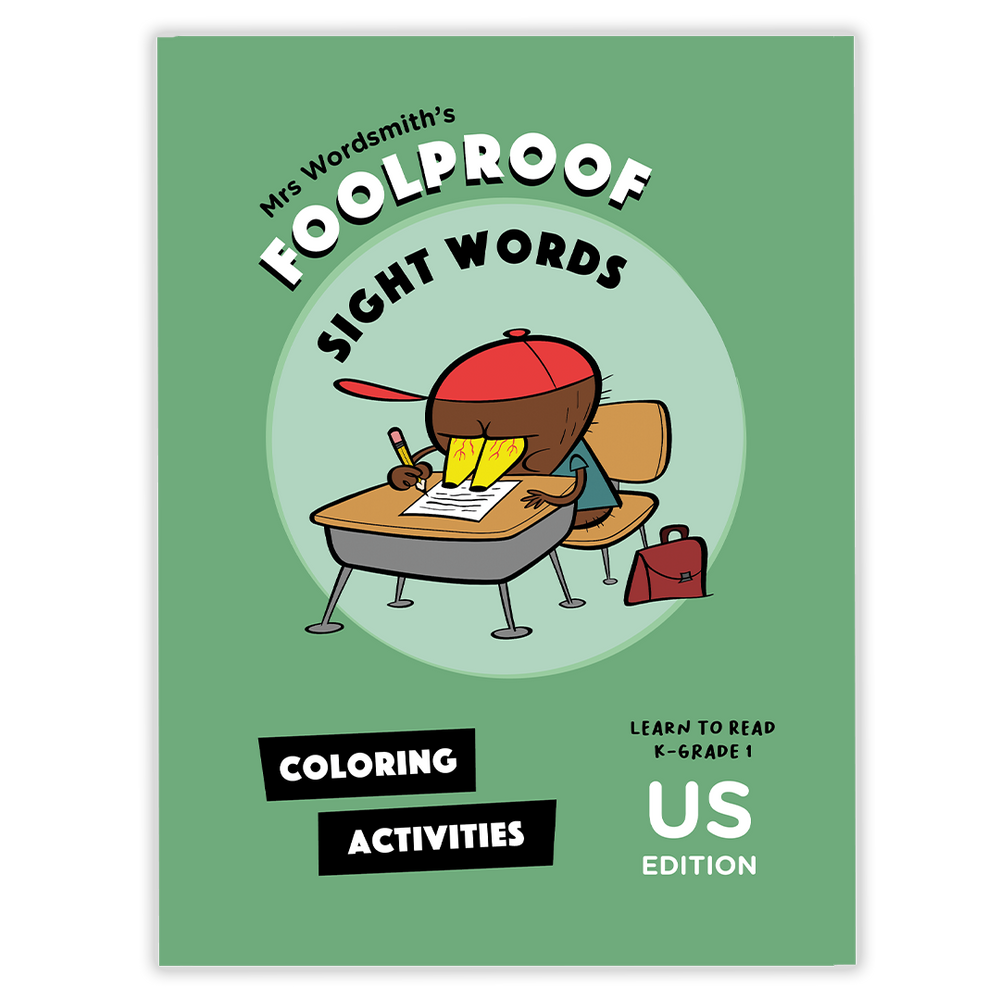 Grade 1 sight words coloring activities (US edition)