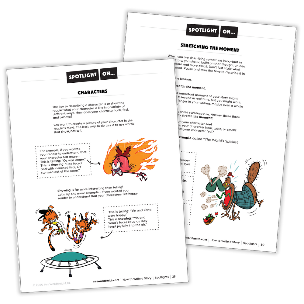 Character & moment examples