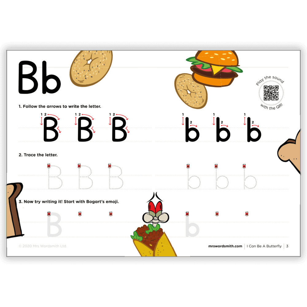 letter B