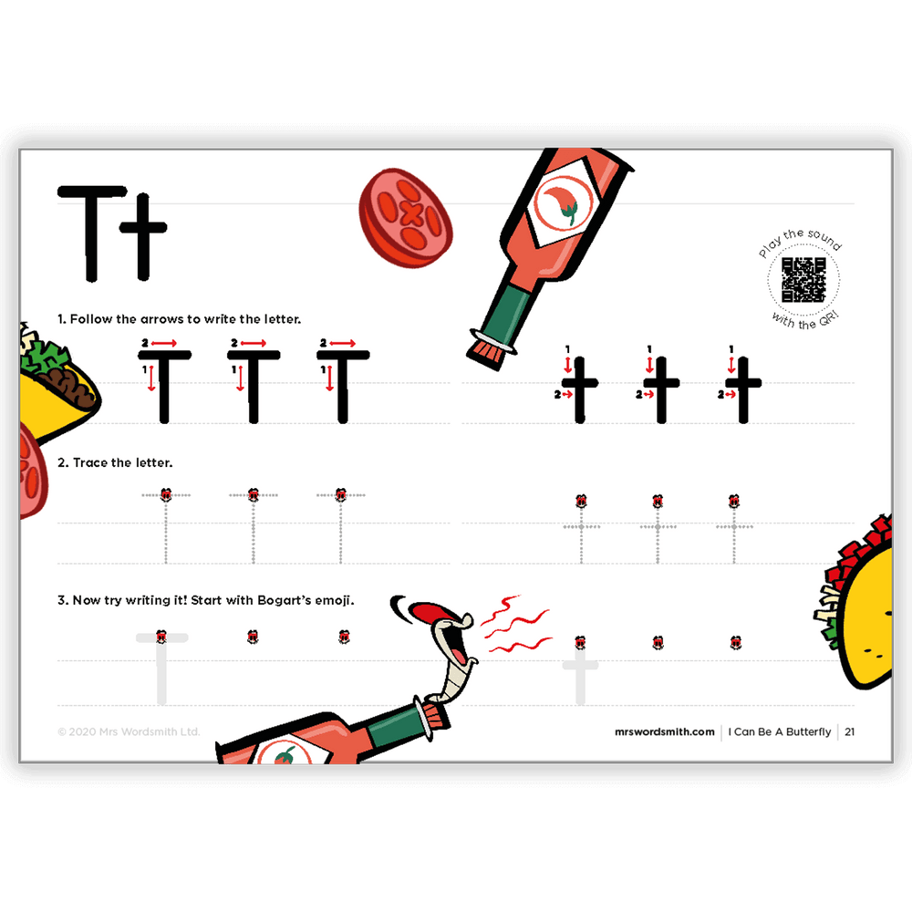 letter T