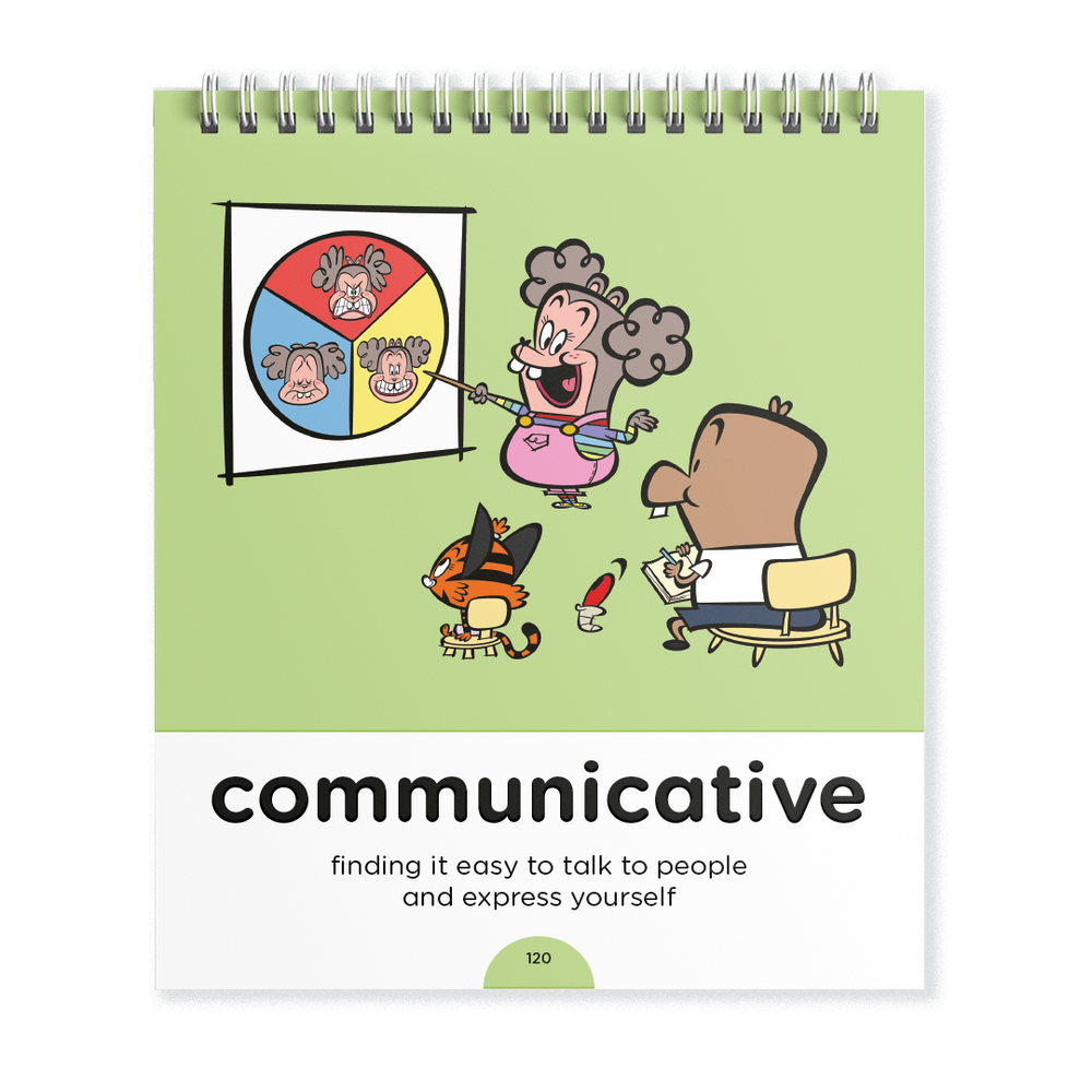 BBF US Product - Communicative page from a carousel.