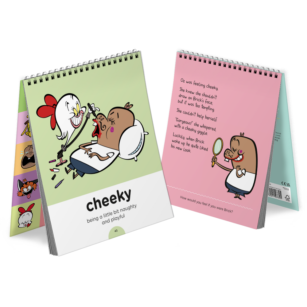Cheeky Flipbook Illustrations