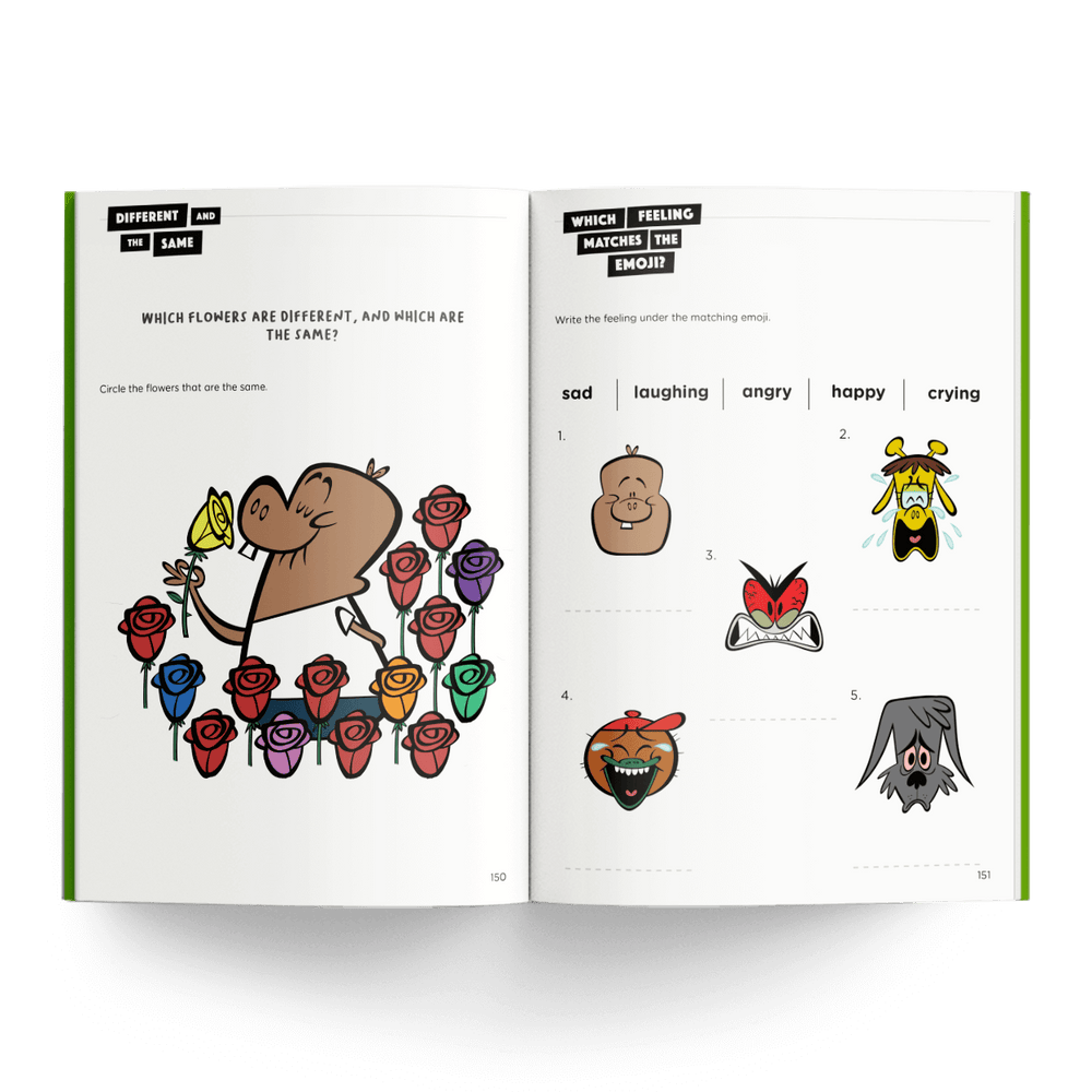 Colossal DK - Flowers & Feelings Activity Pages - Carousel 4