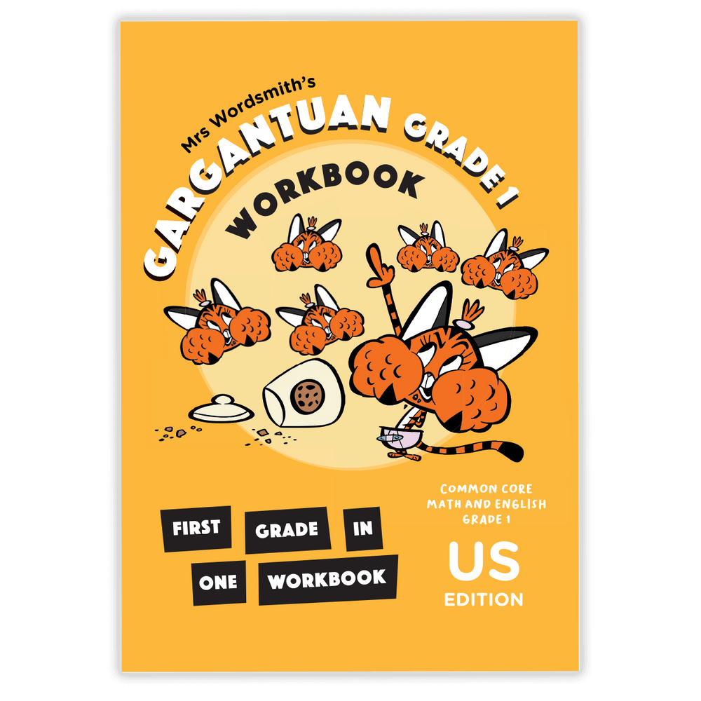 Gargantuan Grade 1 Workbook - US Edition