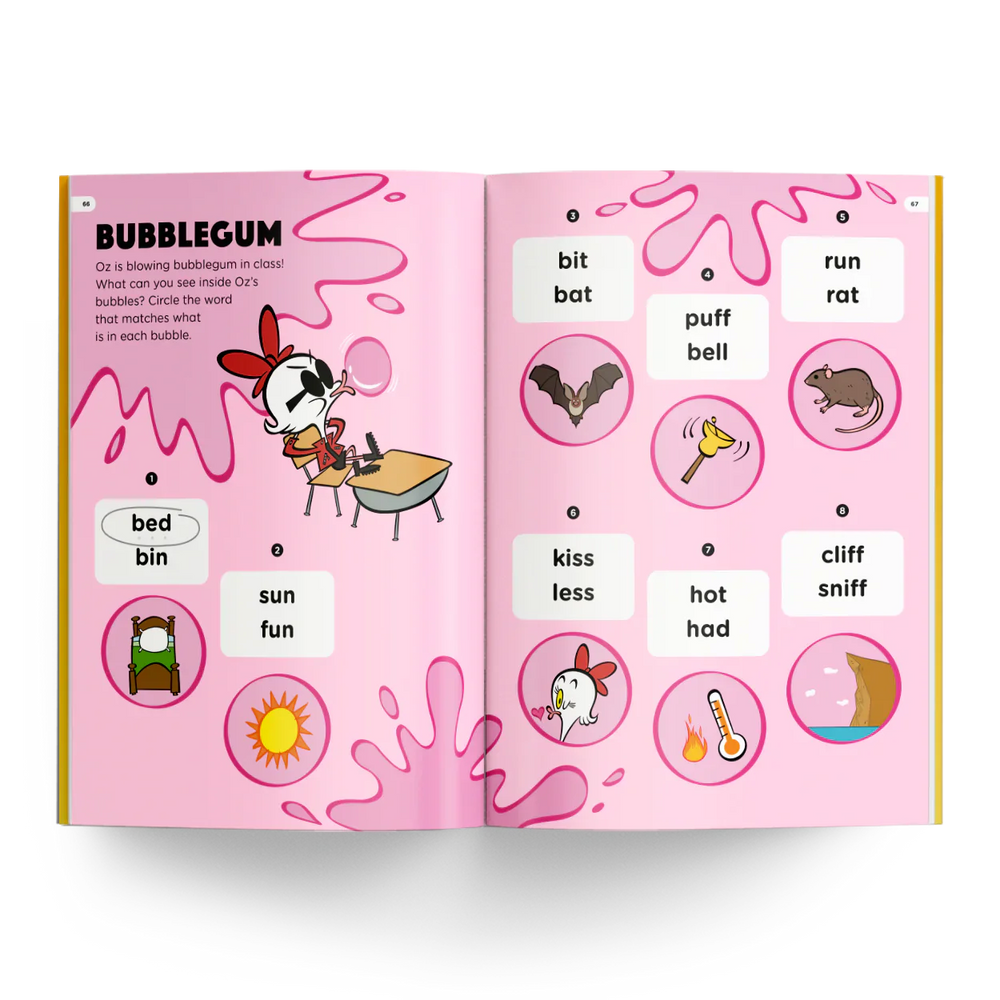 Bubblegum activity page