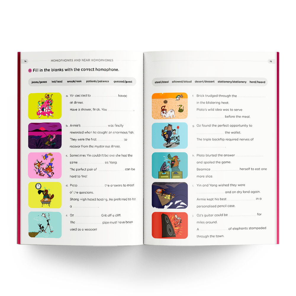 Homophones Carousel 4