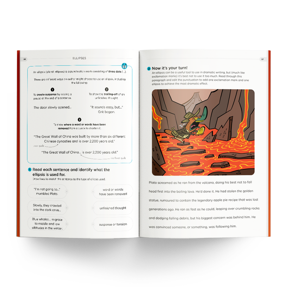 Grade 6 Workbook - Lesson on Ellipsis