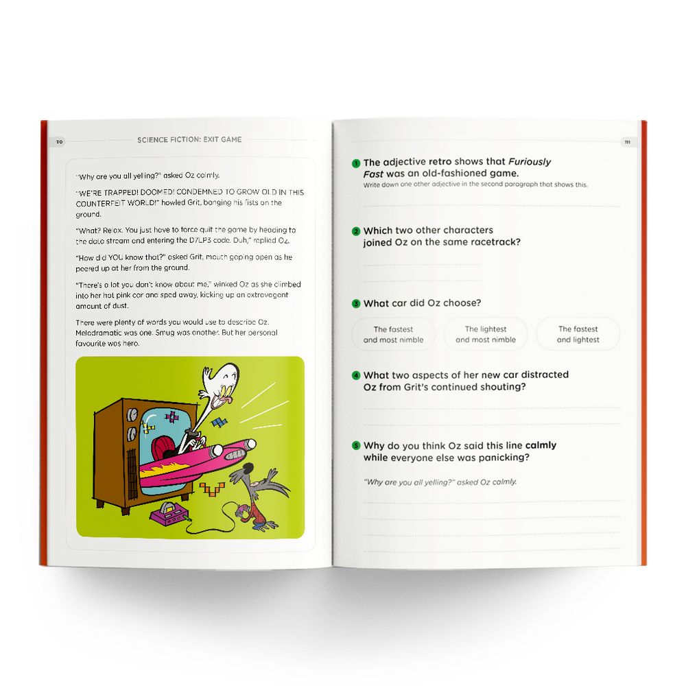Science fiction game page