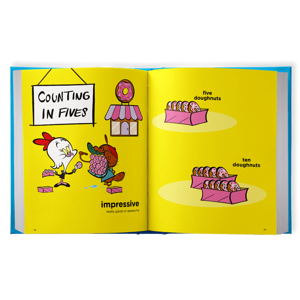 Counting in Fives with Donuts
