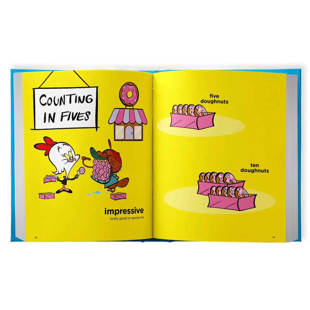 MEL Word Book - Counting in Fives with Doughnuts