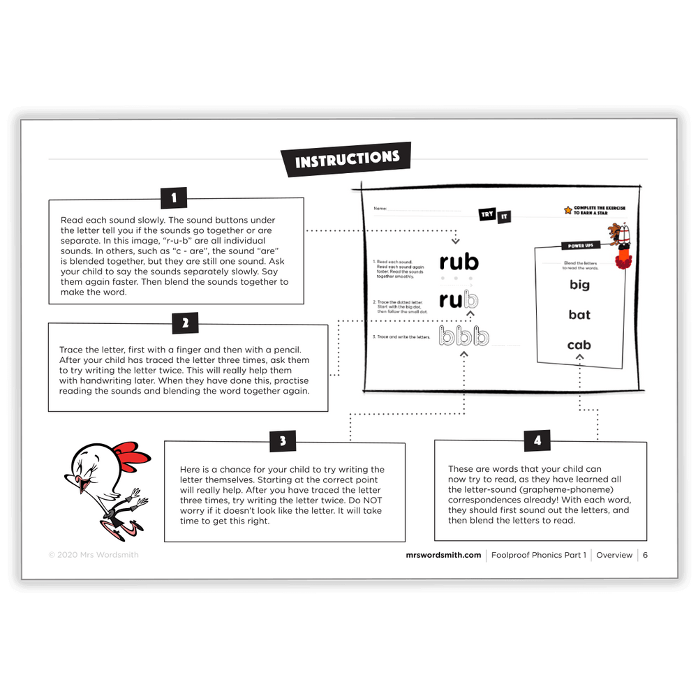 Tracing & Blending Words
