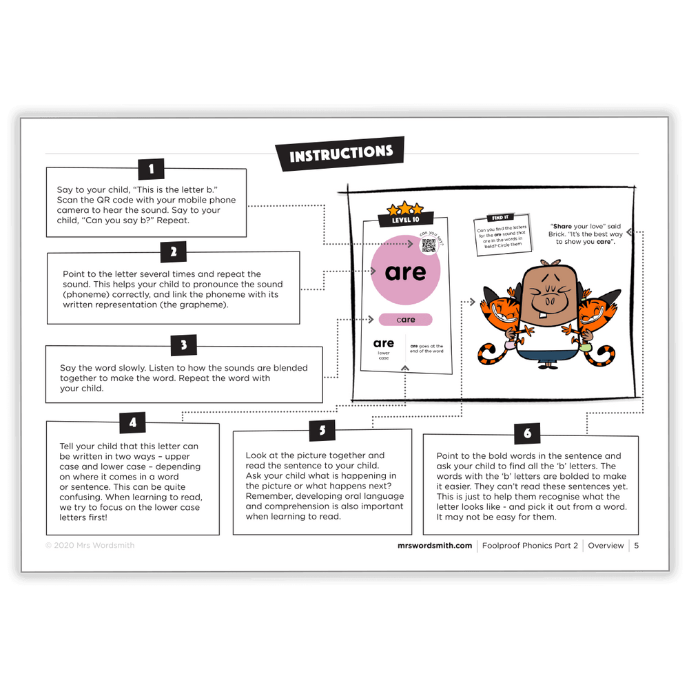 are word instructions