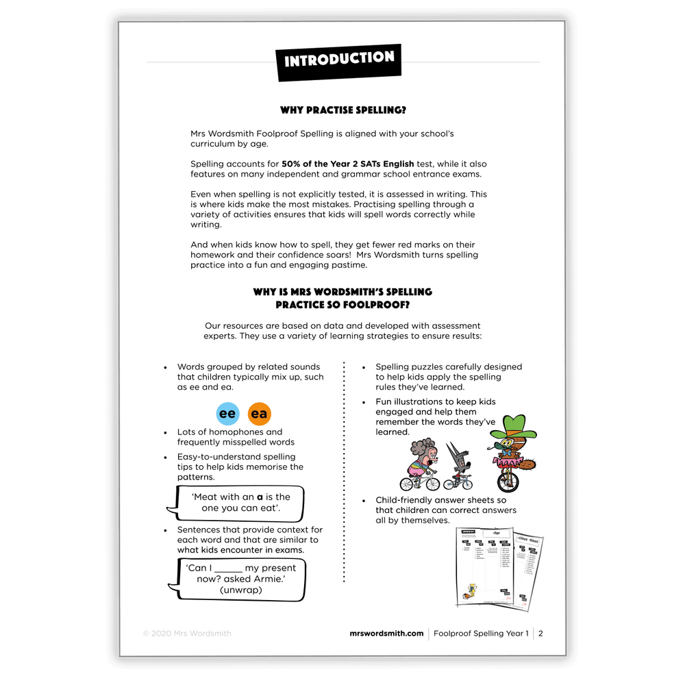 Introduction to Spelling