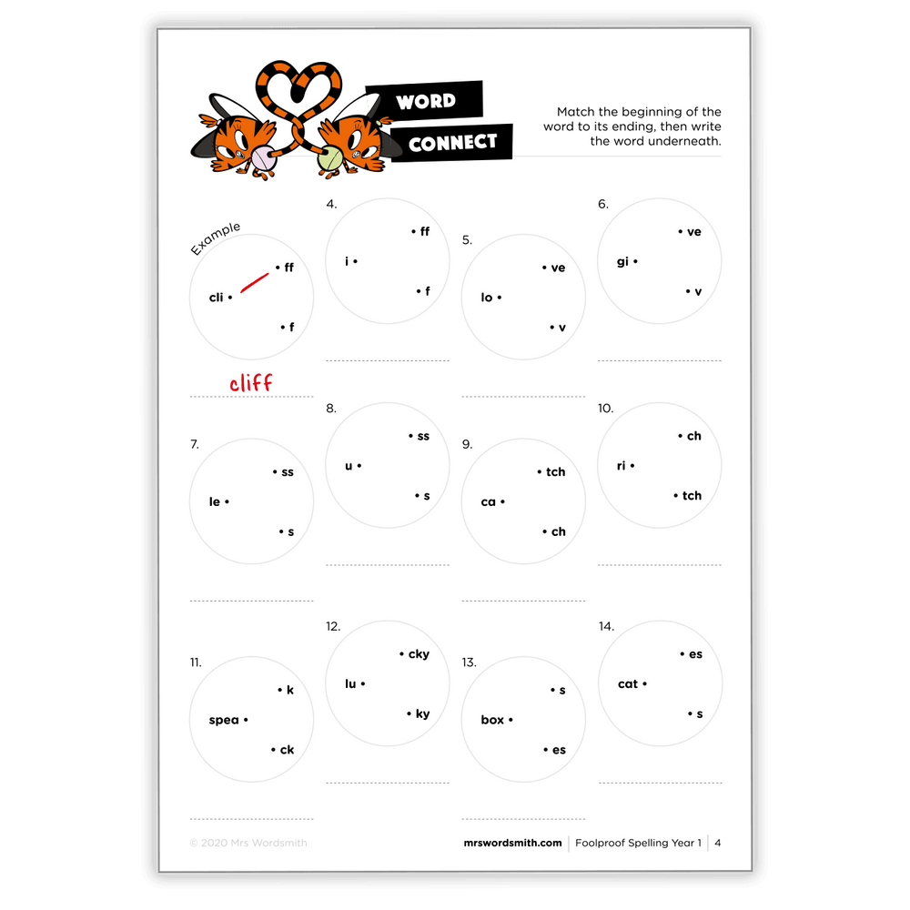 Word Connect activity.