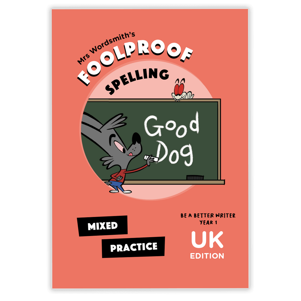 Foolproof Spelling Year 1 Mixed Practice UK Edition book cover