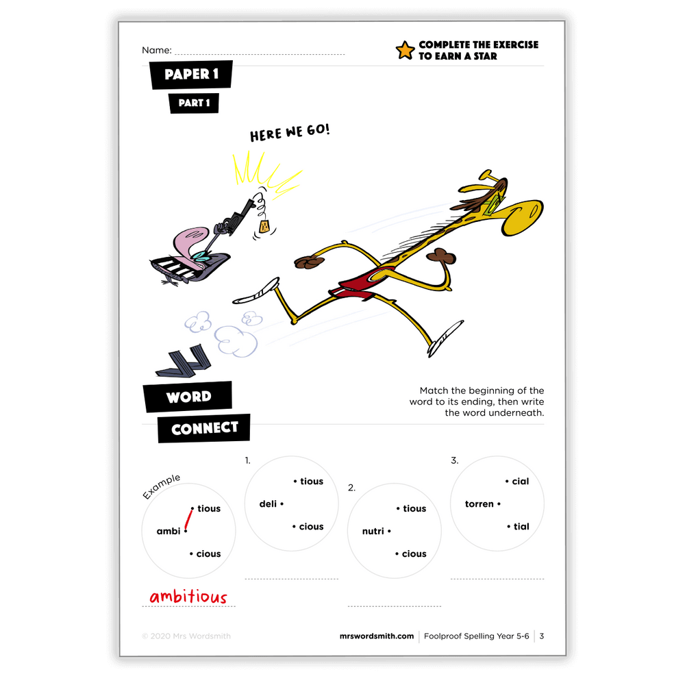 Word Connect exercise
