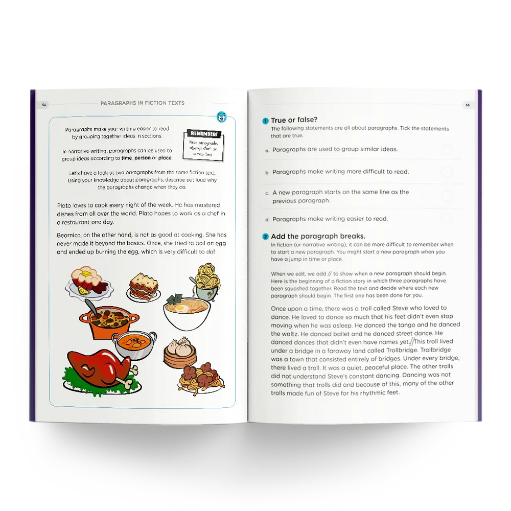 Fiction text & questions