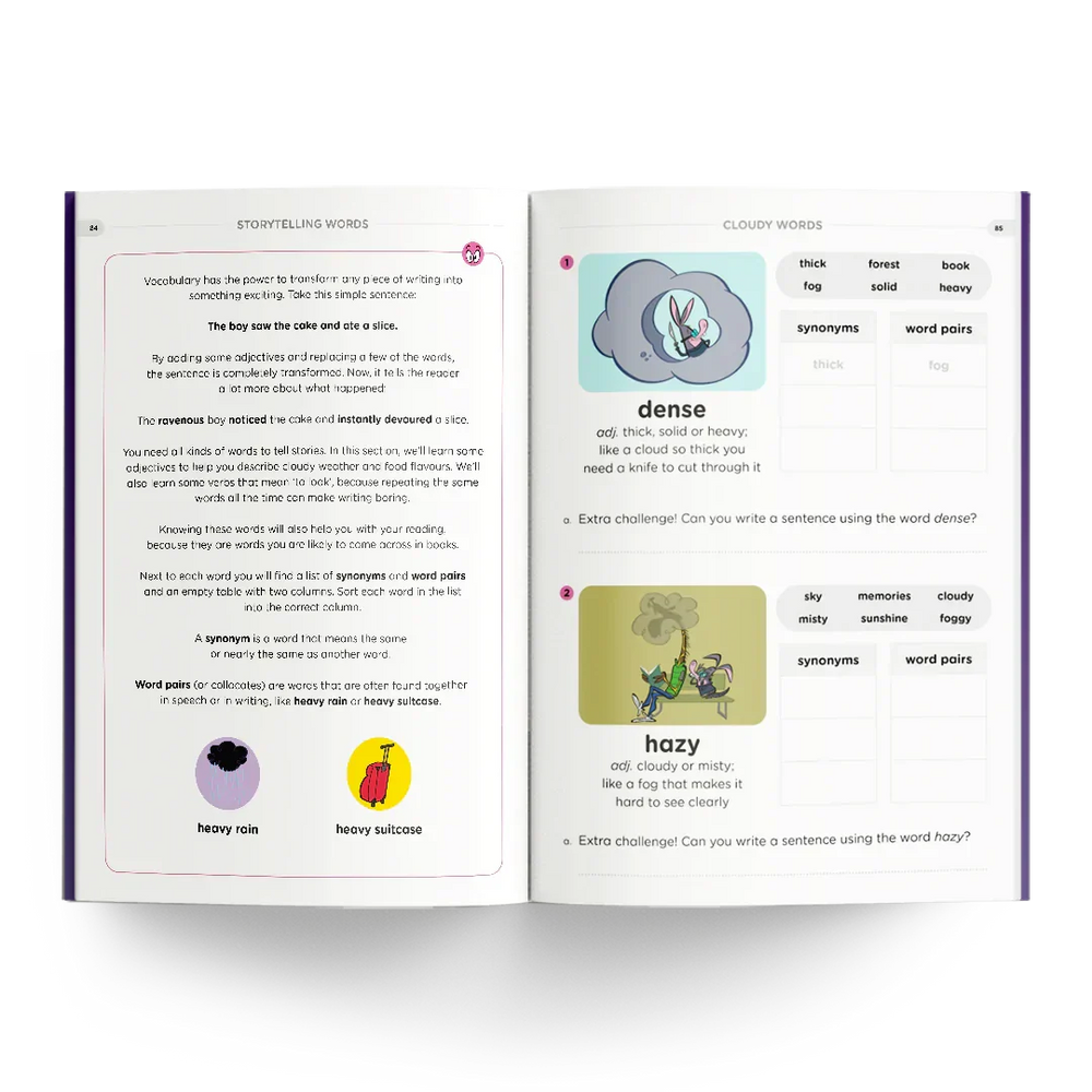 Year 3 Sensational Workbook - Storytelling & Vocabulary