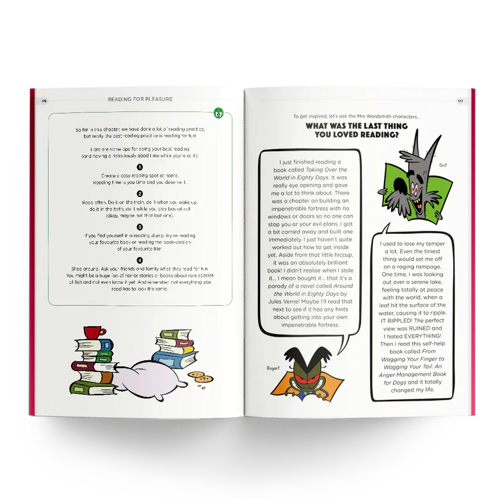 Reading for Pleasure spread