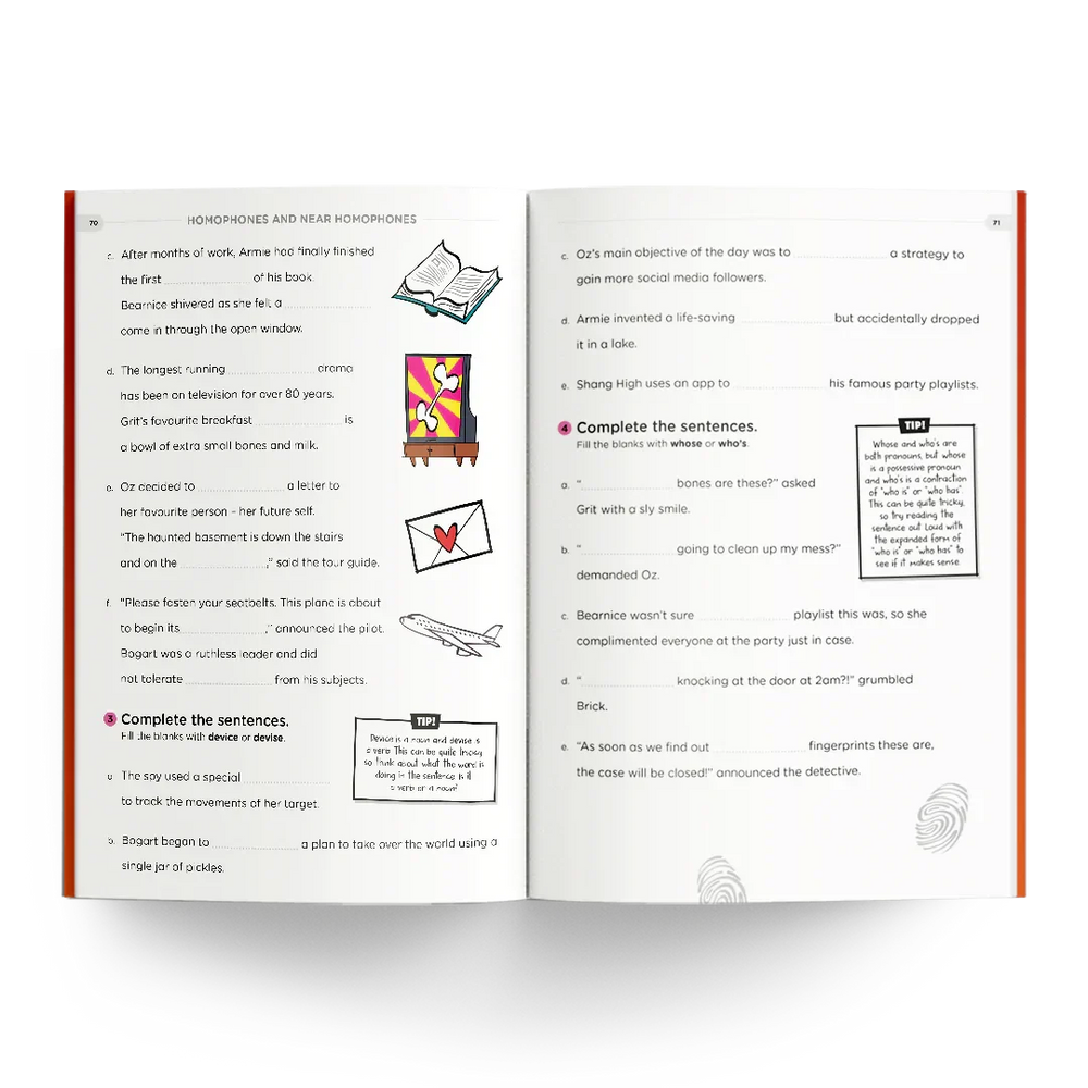 Year 6 Monumental Workbook - Homophones & Near Homophones