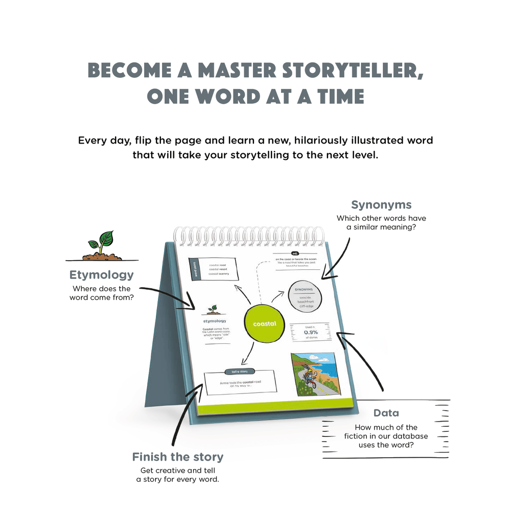 See inside - Learn new words for better storytelling