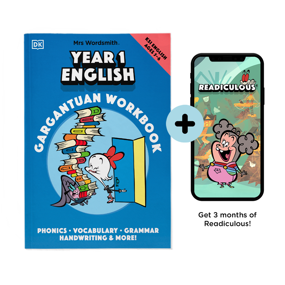 Year 1 English Workbook & Readiculous Mock