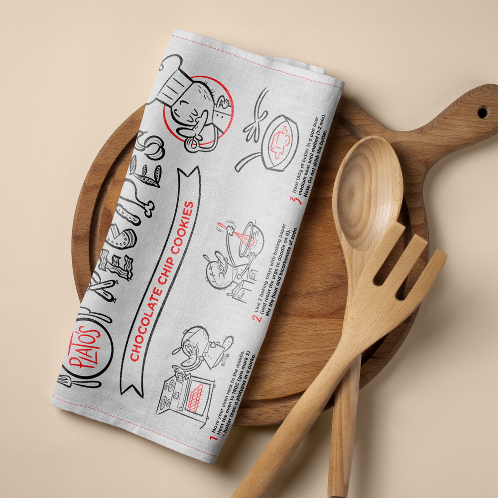 Chocolate chip cookie recipe illustrated.