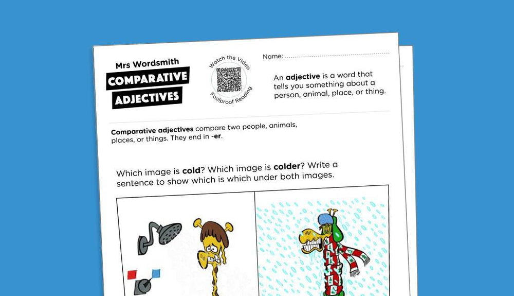 Comparative adjectives