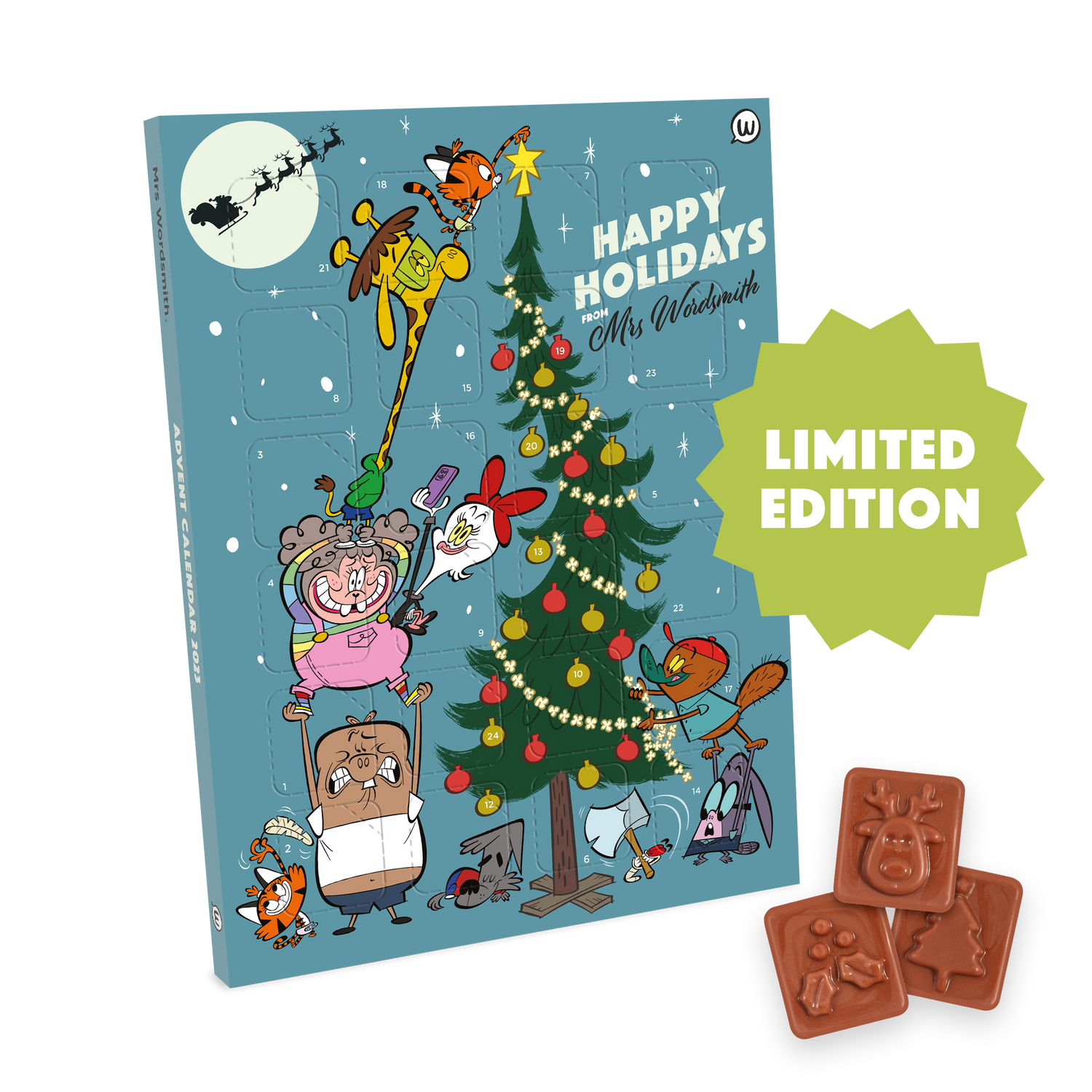 Limited Edition Advent Calendar - Happy Holidays