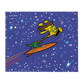 Surfing Giraffe in Space