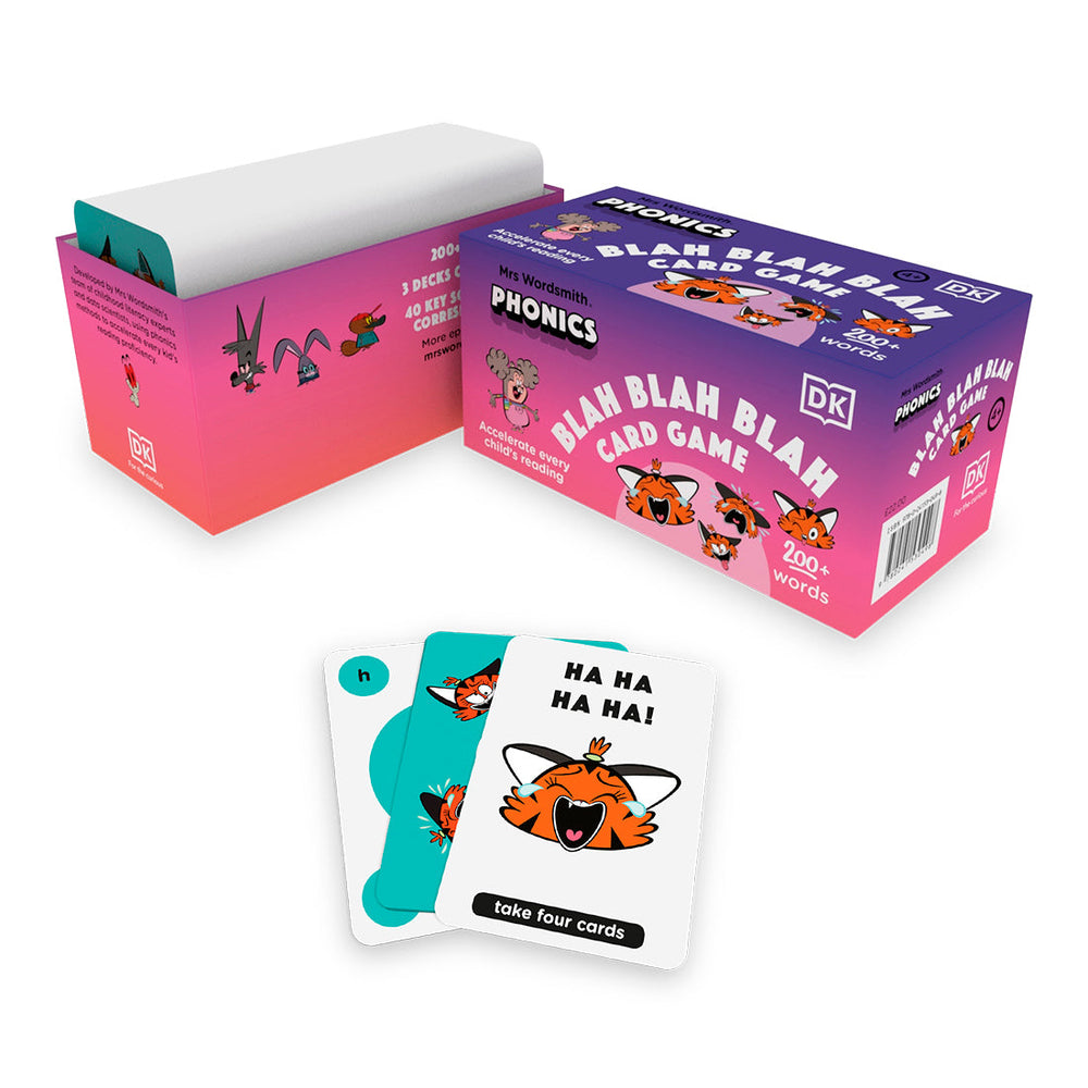 Phonics Blah Blah Blah Card Game