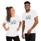 CMYK Paint Adult T-shirt with Cartoon Design