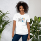 Adult CMYK paint t-shirt design