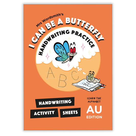 CollectionCoverAU Handwriting Practice Activity Sheets