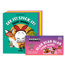 See It! Stick It! Sight Words & Phonics Card Game
