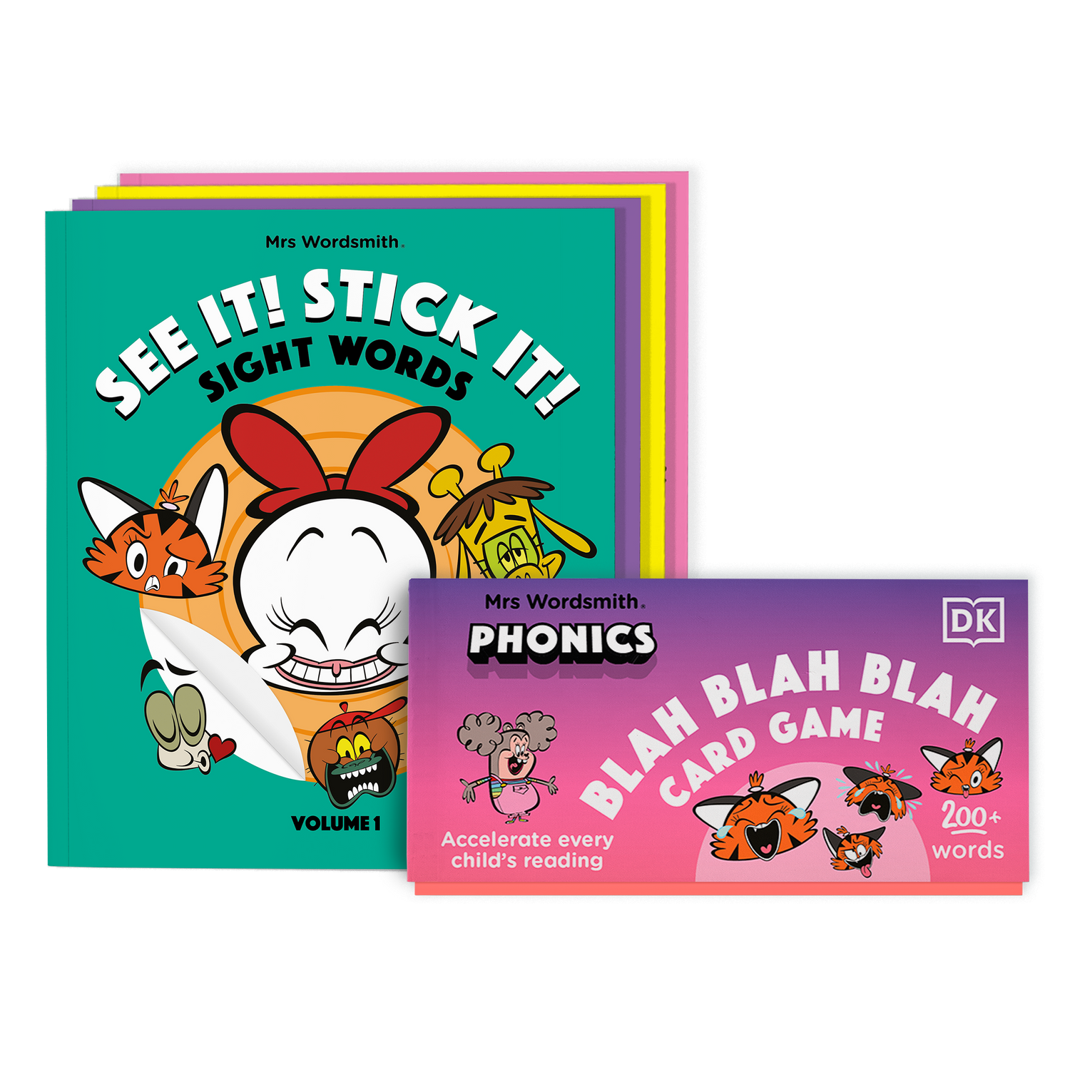 See It! Stick It! Sight Words & Phonics Card Game
