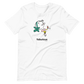 Fabulous adult t-shirt with cartoon graphic