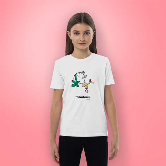 Fabulous kids t-shirt with fun cartoon design