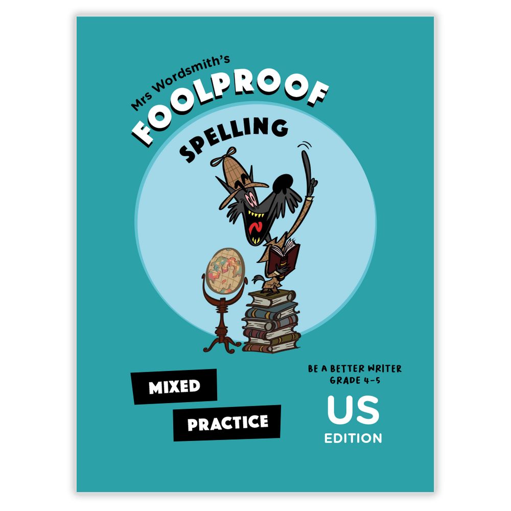 Foolproof Spelling Mixed Practice Grade 4-5 book cover
