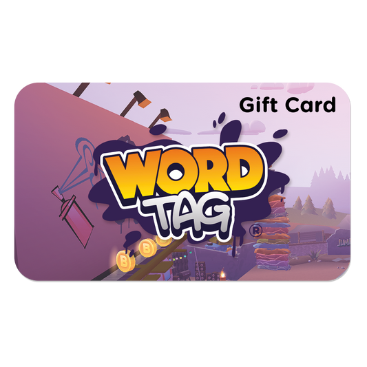 Word tag 1 year prepaid card