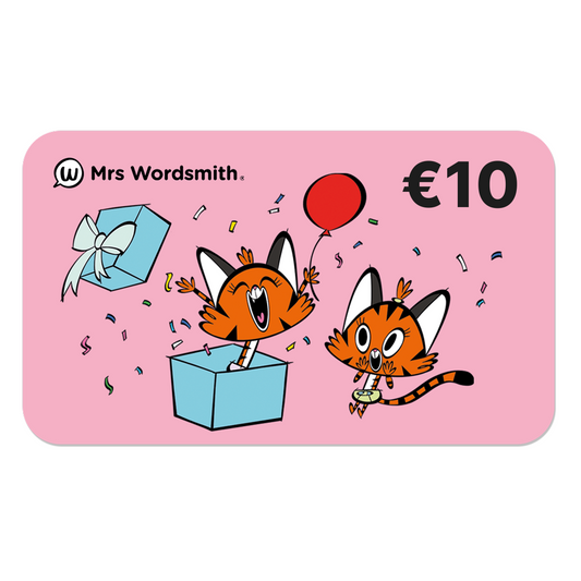 Mrs Wordsmith Gift Card