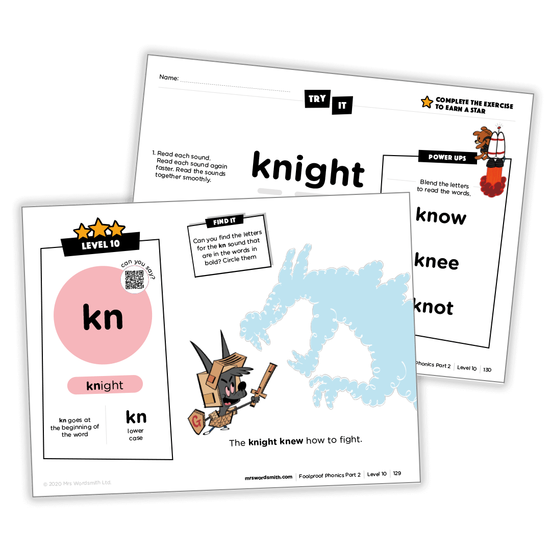 Knight word exercise