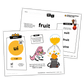 fruit word bundle, carousel 2.