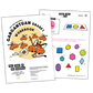 Grade 1 Gargantuan Workbook bundle with shapes and activities.