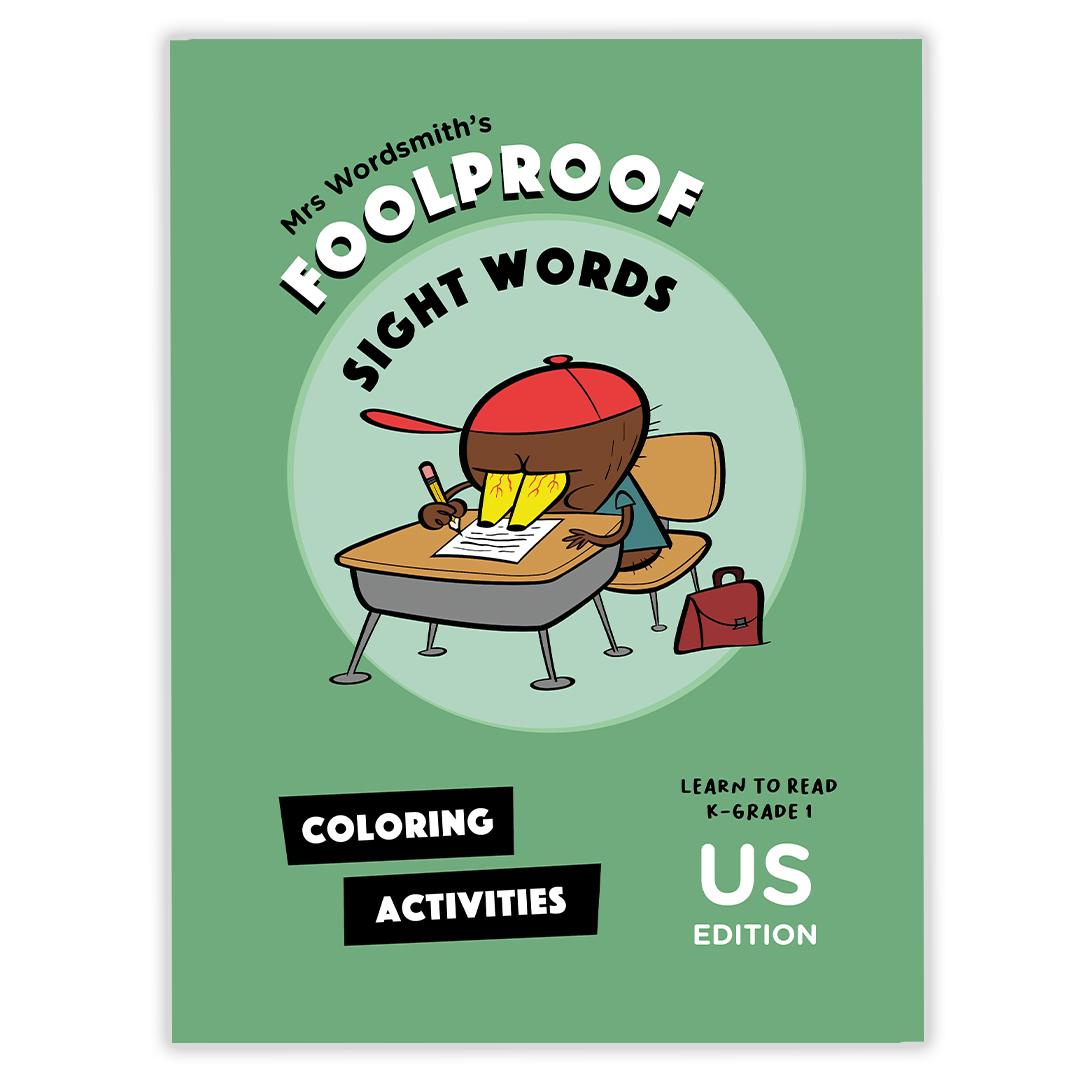 Grade 1 sight words coloring activities (US edition)