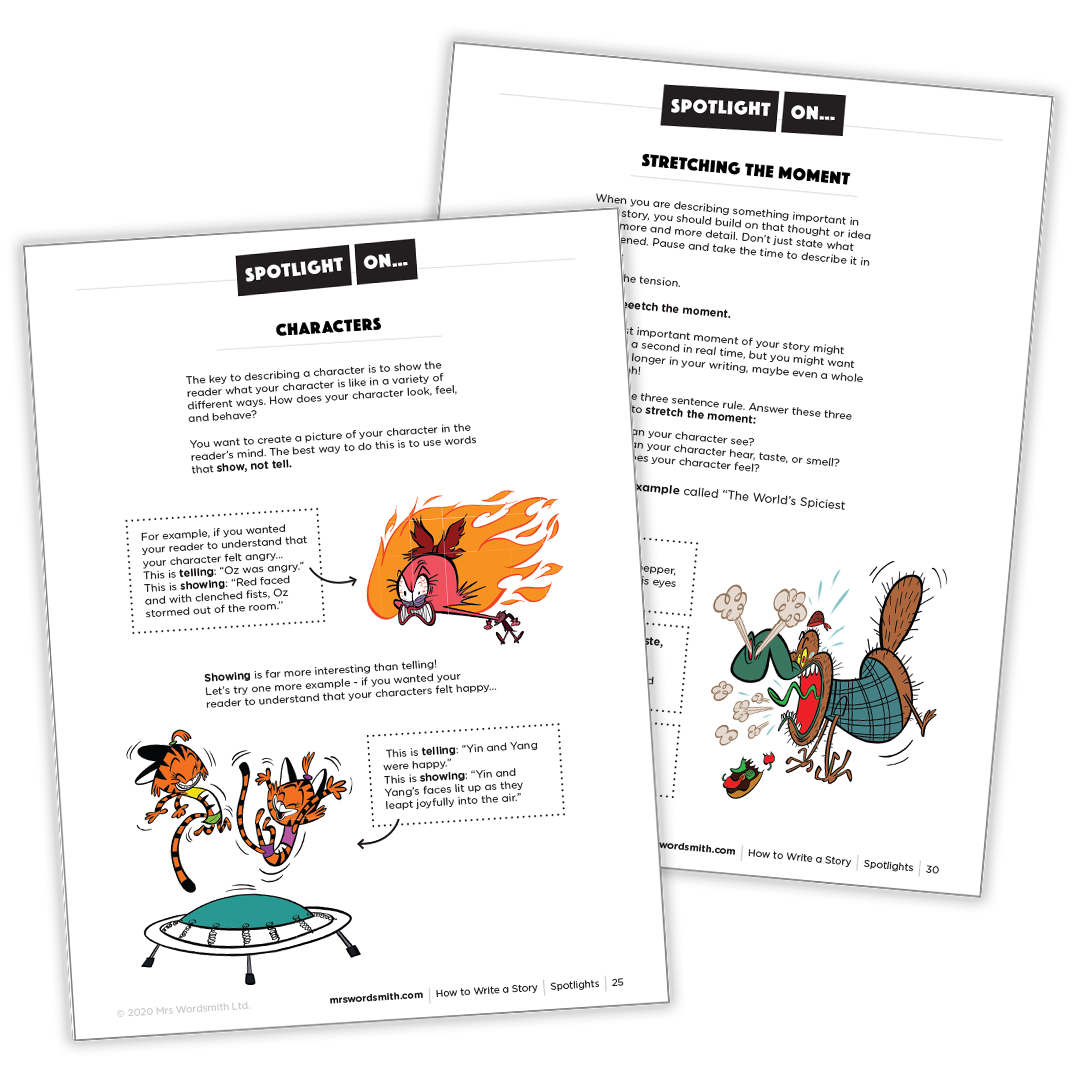 Character & moment examples