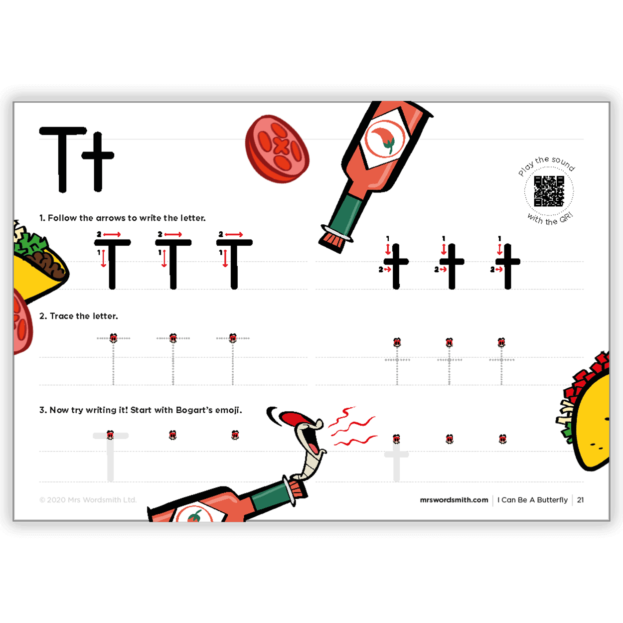 letter T